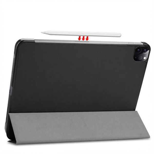 imoshion Coque tablette Trifold Apple iPad Pro 11 (2022 / 2021 / 2020 / 2018) - Noir