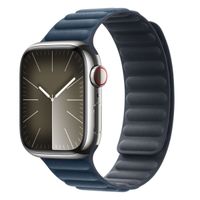 Apple Bracelet à maillons magnétique FineWoven Apple Watch | 38/40/41/42 mm - Taille S/M - Pacific Blue