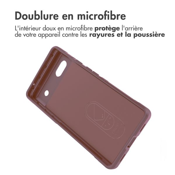 imoshion EasyGrip Backcover Google Pixel 6a - Violet