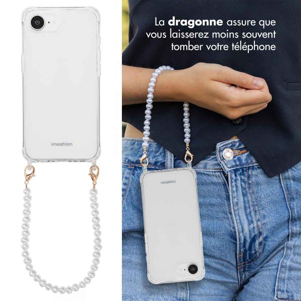 imoshion Coque avec cordons de téléphone Apple iPhone 17e / 16e - Perles