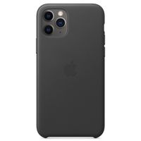 Apple 3 Pack Coque Leather Apple iPhone 11 Pro - Red + Midnight Blue + Black