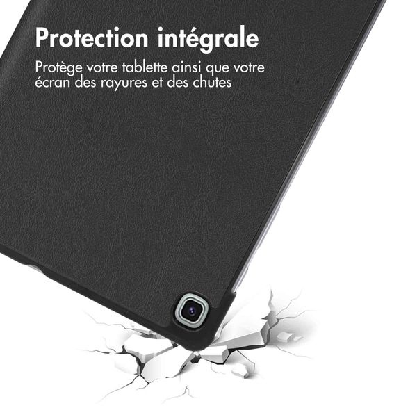 imoshion Coque tablette Trifold Samsung Galaxy Tab S6 Lite (2020/2022/2024)  - Noir