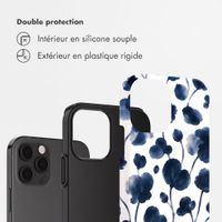 Selencia Coque arrière Vivid Apple iPhone 12 (Pro) - Midnight Blossom