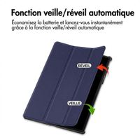 imoshion Coque tablette Trifold Lenovo Idea Tab Pro Gen 2 - Bleu foncé