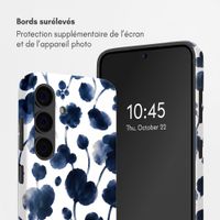 Selencia Coque arrière Vivid avec MagSafe Samsung Galaxy S24 - Midnight Blossom