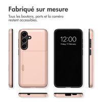 imoshion Coque arrière avec porte-cartes Samsung Galaxy S26 FE - Rose Gold