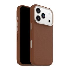 OtterBox Coque en cuir de cactus Symmetry MagSafe Apple iPhone 17 Pro - Desert Sadle