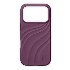 iDeal of Sweden Coque Soft Swirl Silicone MagSafe Apple iPhone 17 Pro Max - Velvet Plum