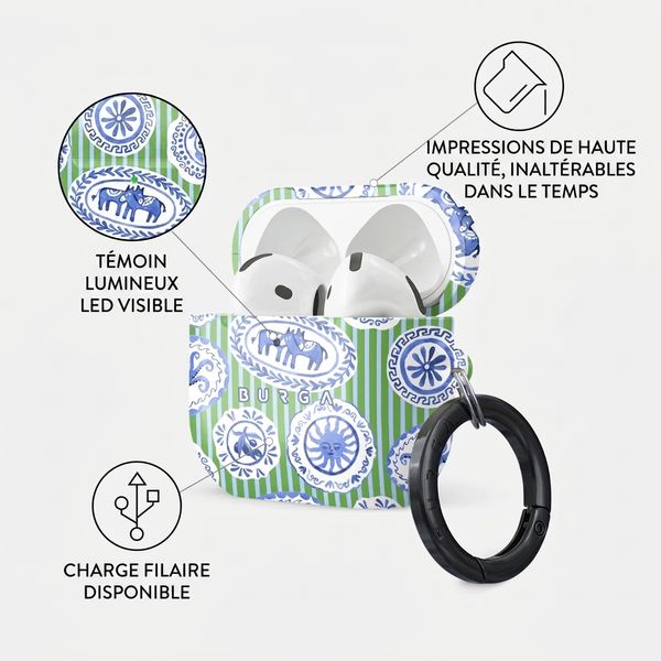 Burga Coque rigide Apple AirPods 4 - Taverna