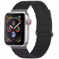 imoshion Bracelet en cuir magnétique Apple Watch | 38/40/41/42 mm - Noir