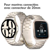 imoshion Bracelet en acier  - Connexion universelle 20 mm - Starlight