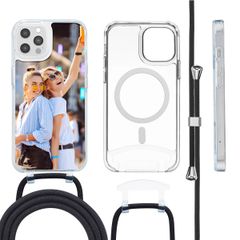 Concevez votre Coque MagSafe avec cordon amovible Apple iPhone 12 Pro Max - Transparent