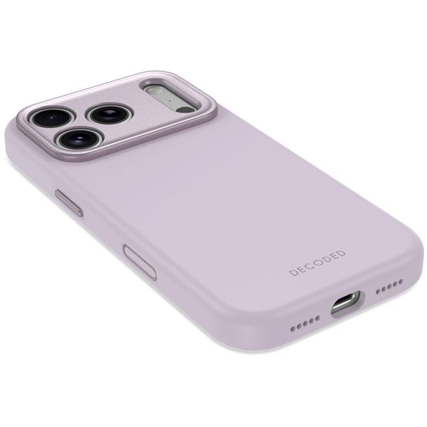 Decoded Coque en silicone MagSafe Apple iPhone 18 Pro / 17 Pro - Lavender