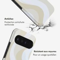 Selencia Coque arrière Vivid avec MagSafe Google Pixel 11 Pro - Desert Waves Beige