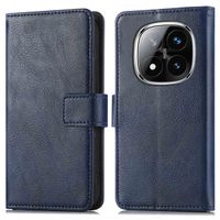 imoshion Étui de télephone portefeuille de luxe Xiaomi Redmi Note 14 Pro (4G) - Bleu foncé