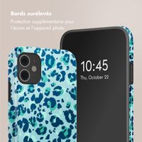 Selencia Coque arrière Vivid Apple iPhone 11 - Wild Spots Light Blue