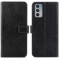 imoshion Étui de télephone portefeuille de luxe Motorola Edge 20 - Noir