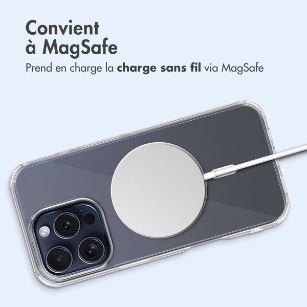 imoshion Coque arrière de protection avec MagSafe Apple iPhone 16 Pro Max - Transparent