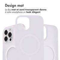 imoshion Coque Color Guard avec MagSafe Apple iPhone 13 Pro Max - Blanc