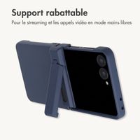 imoshion Color Backcover avec support Samsung Galaxy Z Flip 8 - Bleu foncé