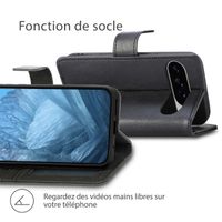 imoshion Étui de télephone portefeuille de luxe Google Pixel 10 / 10 Pro - Noir