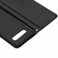 Etui de télephone portefeuille Mandala Samsung Galaxy S10 - Noir