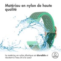 imoshion Bracelet en nylon élastique  - Connexion universelle 20 mm - Turquoise