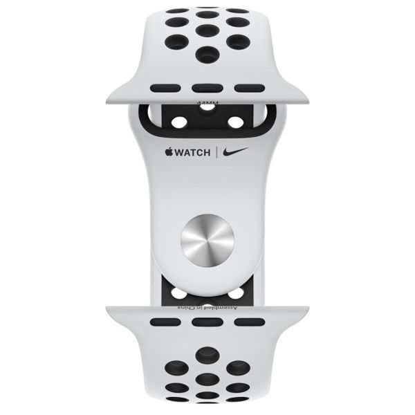 Apple Bracelet Nike Sport Apple Watch | 38/40/41/42 mm - Taille S/M/L - Pure Platinum / Black