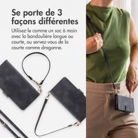 imoshion Etui de télephone portefeuille avec cordon Oppo Reno 16 / 16 Pro - Noir