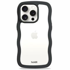Holdit Coque Wavy Apple iPhone 14 Pro - Black / Transparent