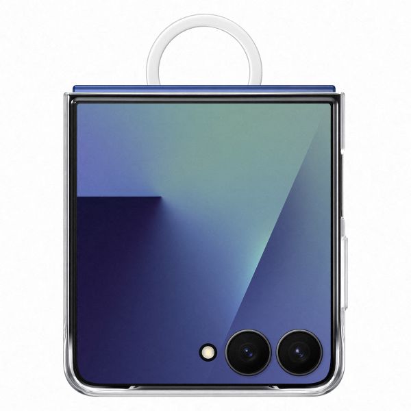 Samsung Coque originale Clear Bague Samsung Galaxy Z Flip 7 - Transparent