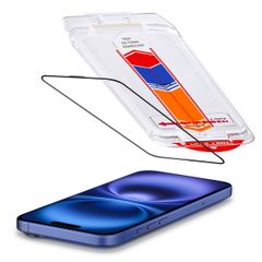 Accezz Protecteur d'écran en verre trempé + Applicateur Apple iPhone 16 Plus / 15 Plus