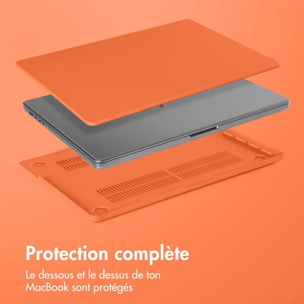 imoshion Coque rigide Apple MacBook Pro 13 pouces (2020 / 2022) - Apricot Crush Orange