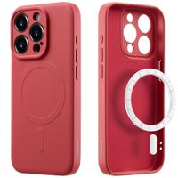 imoshion Coque Couleur avec MagSafe Apple iPhone 15 Pro - Dusty Rose