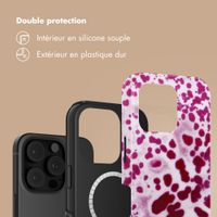 Selencia Coque arrière Vivid avec MagSafe Apple iPhone 16 Pro - Cosmic Orchid