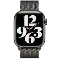 Apple Bracelet à boucle Milanais Apple Watch Series 1 t/m 9 / SE (38/40/41 mm) | Series 10 / 11 (42 mm) - Graphite