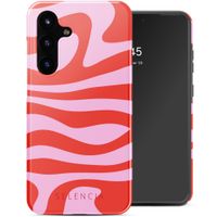 Selencia Coque arrière Vivid Samsung Galaxy S25 FE - Dream Swirl Pink