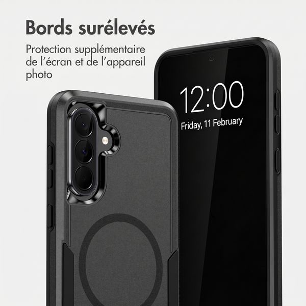 imoshion Coque arrière avec MagSafe Samsung Galaxy A37 (5G) - Noir