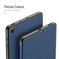 Dux Ducis Coque tablette Domo Samsung Galaxy Tab S6 Lite (2020/2022/2024)  - Bleu foncé