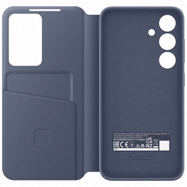 Samsung Original Coque S View Samsung Galaxy S24 - Violet