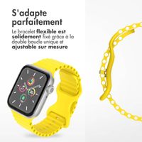 imoshion Bracelet Athletic en silicone Apple Watch | 38/40/41/42 mm - Jaune