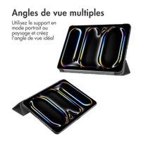 imoshion Coque tablette Trifold Apple iPad Pro 11 (2025) M5 / (2024) M4 - Noir