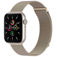 imoshion Bracelet magnétique milanais Apple Watch | 44/45/46/49 mm - Taille S - Starlight
