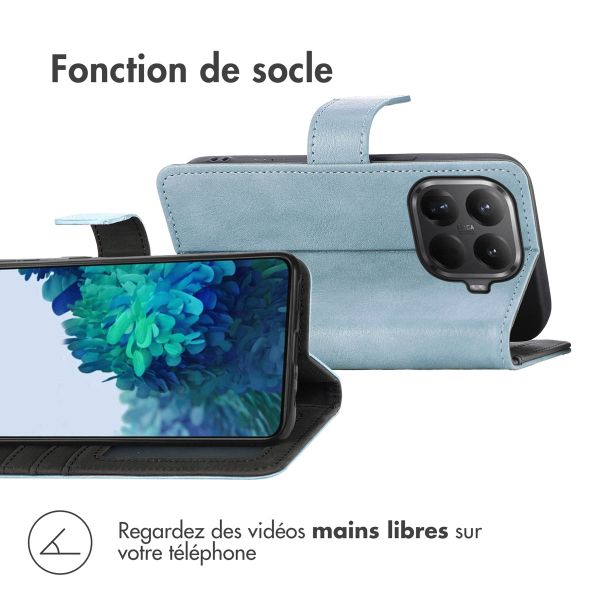 imoshion Étui de télephone portefeuille de luxe Xiaomi 15T Pro - Bleu clair