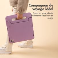 imoshion Coque kidsproof avec poignée Apple iPad 11 (2025) 11 pouces A16 / iPad 10 (2022) 10.9 pouces - Lila