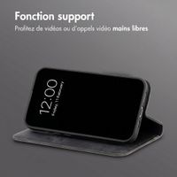 imoshion Étui de téléphone portefeuille Slim Motorola Edge 70 Fusion - Noir