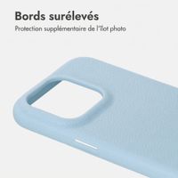 imoshion Coque arrière Texture Apple iPhone 14 Pro - Bleu clair