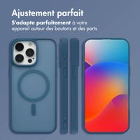 imoshion Coque Color Guard avec MagSafe Apple iPhone 15 Pro Max - Bleu foncé