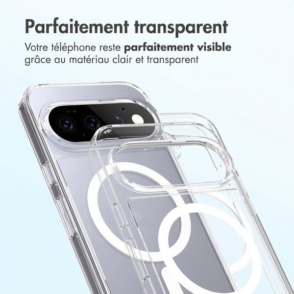 Accezz Coque arrière Xtreme Impact avec MagSafe Google Pixel 11 Pro - Transparent