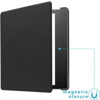 imoshion Étui de liseuse portefeuille Slim Hard Amazon Kindle Oasis 3 - Noir